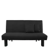 Wohnen Betten|Sofas<Zweisitzer Faltsofa in Schwarz - Lardias