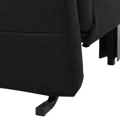 Wohnen Betten|Sofas<Zweisitzer Faltsofa in Schwarz - Lardias